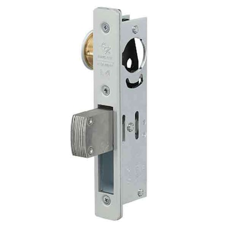 Adams Rite AdamsRite: MS DEADBOLT 1 1/2 BS 628 1 1/2 Inch Backset Flat Faceplate Aluminum ADR-MS1850S-410-628
